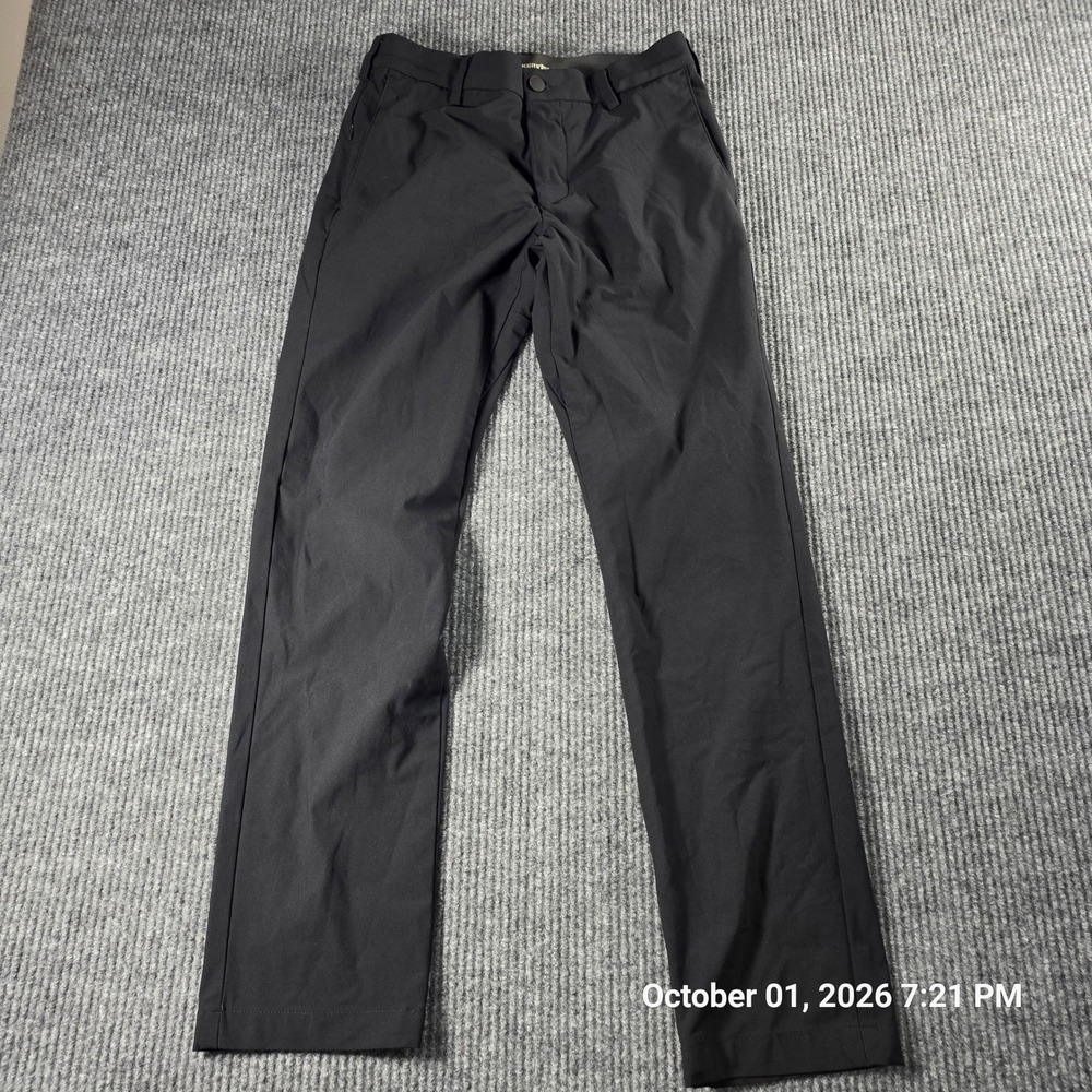 Dockers Go Slim Fit Chino Pants Black 29x32 Mens Technical Stretch Trousers